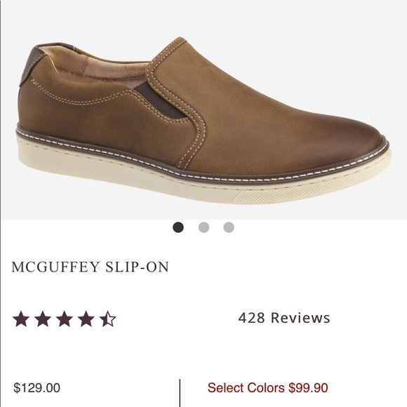 Johnston & Murphy Other - Men’s Johnston & Murphy McGuffey slip on size 10